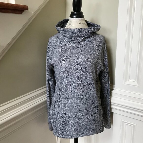 Lululemon Forever Endeavor Sweatshirt Hoodie Womens 8 Black White Long Sleeve - Picture 3 of 12